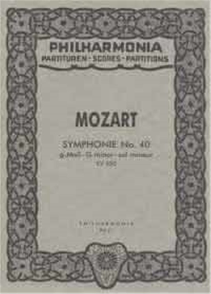 Sinfonia K 550 Sol M.
